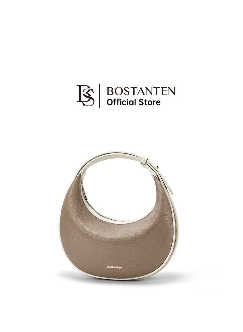 Bostanten Bostanten Famous 3-in-1 MOON BAG - Best Seller! Mud Color With Off White  - Image 2