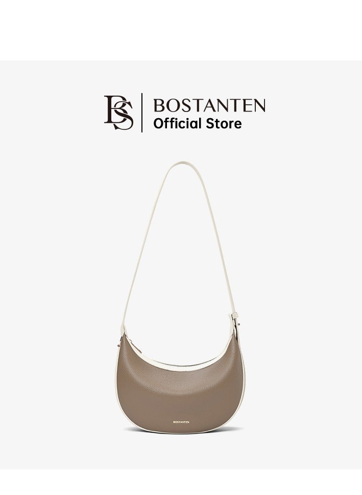 Bostanten Bostanten Famous 3-in-1 MOON BAG - Best Seller! Mud Color With Off White  - Image 3