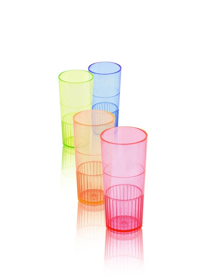 True Multicolor Plastic Party Shot Glasses, 1.5 Ounce Disposable Shot Glasses, Assorted Colors, Set of 8 - Image 5