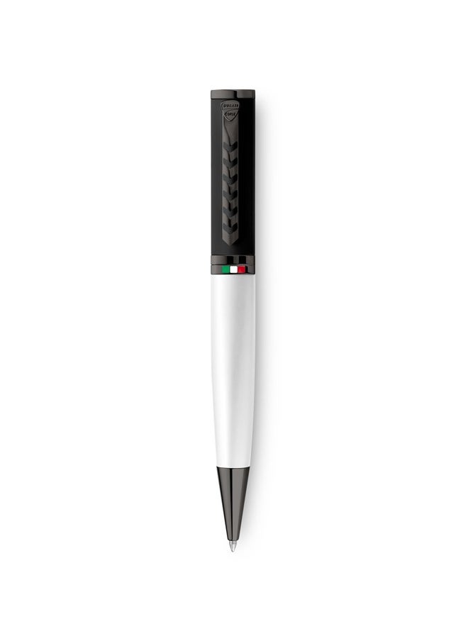 Ducati Corse Trofeo Matte Black and Silver, Grey Metal Finish Pen  - Image 1