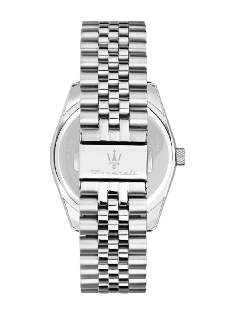 Maserati Men's Black Multi Finishing Dial Stainless Steel Watch - 43 MM - R8853151026 - Image 4