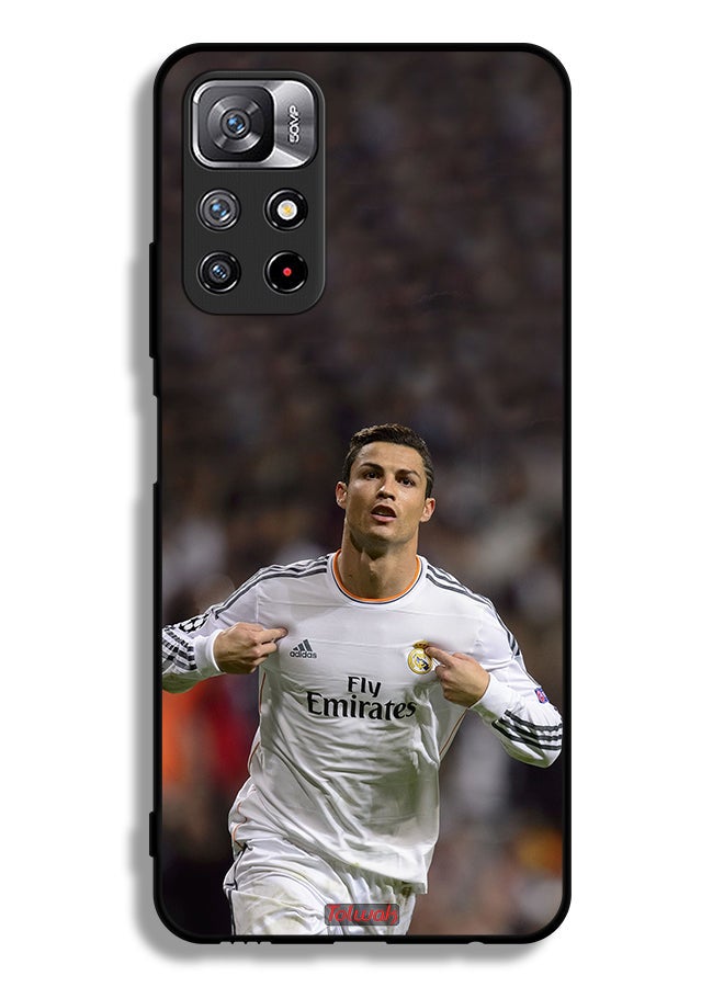 Tolwak Xiaomi Redmi Note 11S Protective Case Cover Cristiano Ronaldo - Image 2