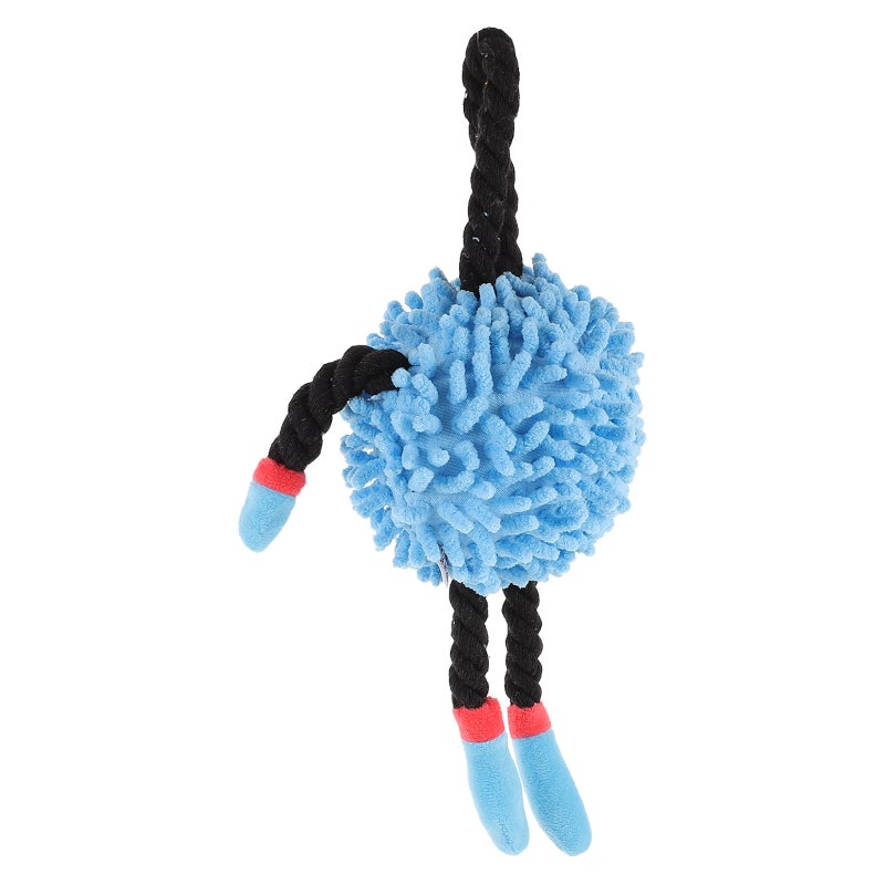 Dog Interactive Toy Dog Tug Toy Puppy Squeaky Toy Plush Tug Toy with Lanyard - Image 5