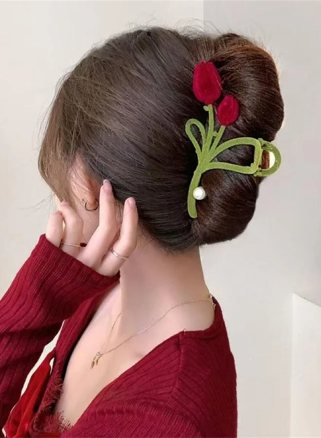 Take Two Flower Hair Clip