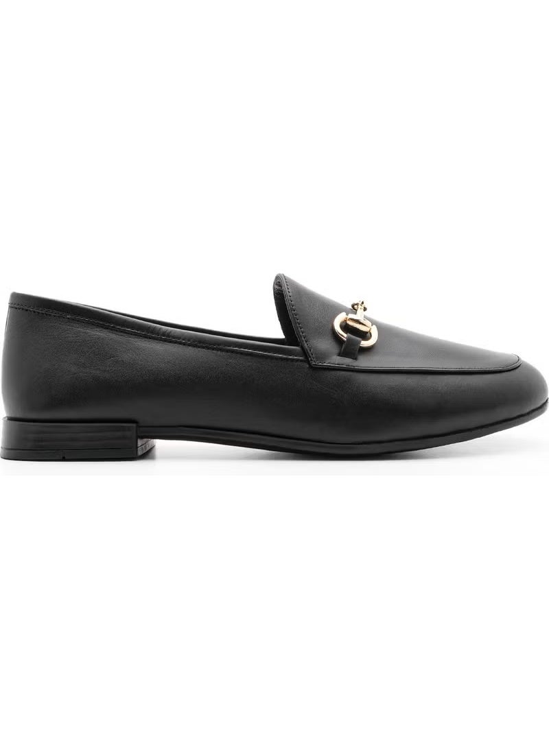 MARJIN Margin Women's Genuine Leather Chain Loafer Casual Shoes Tanle - Image 4