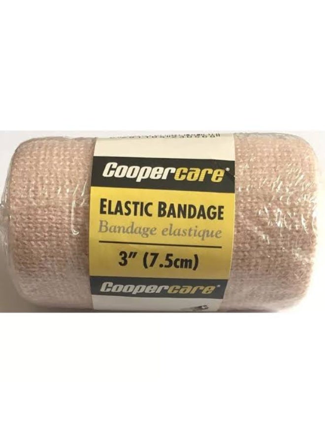 CooperCare Elastic Crepe Bandage, 3 inch (7.5 cm)