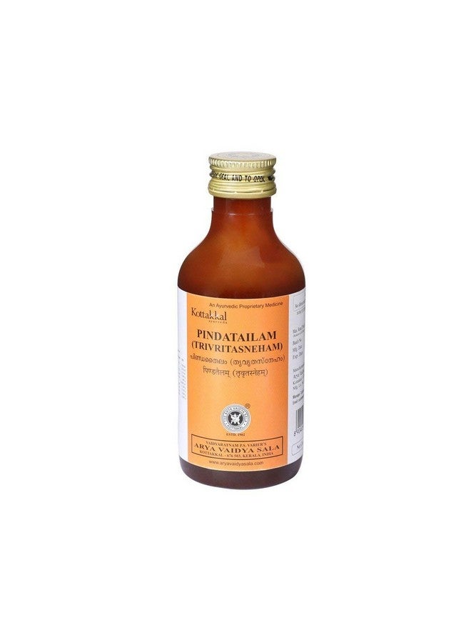 Arya Vaidya Sala Kottakkal Ayurvedic Pinda Tailam - 200 Ml  - Image 1