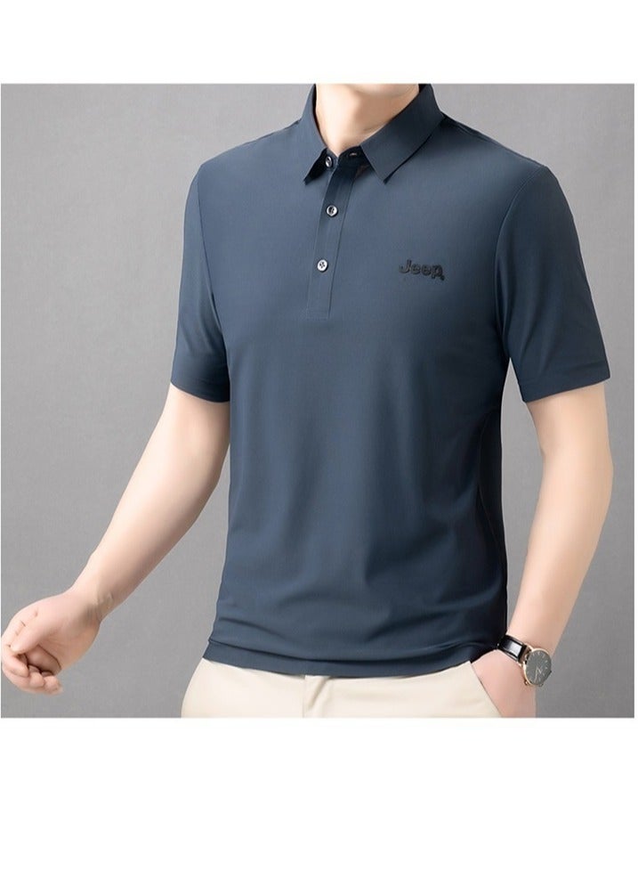 Jeep New Thin Cool And Breathable POLO Shirt  - Image 3