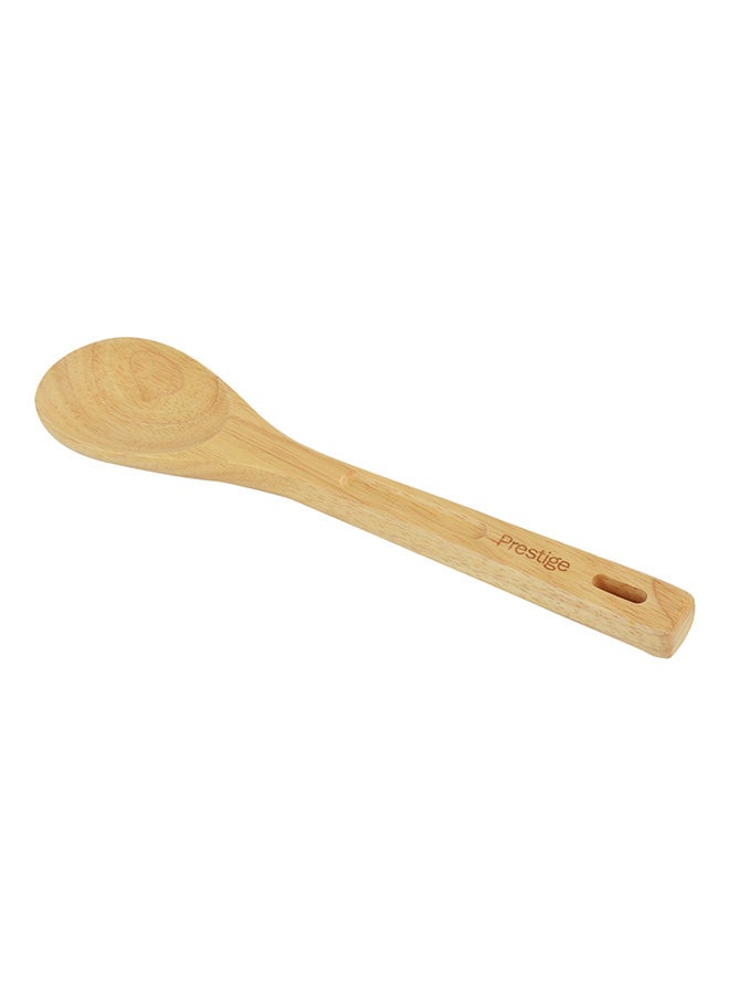 Prestige Wooden Ladle Beige 33.5x7.1cm - Image 2