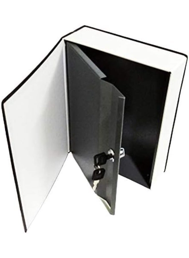 Book Safe, Money Hiding Box, Diversion Book Safe for Saving Coins, Bank Cards, ID Cards, Documents, Jewelry, Black - Image 2