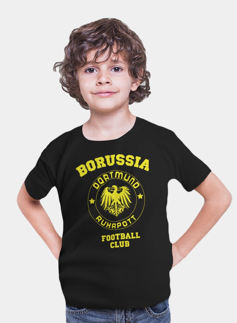 Fashion World Cotton T-shirt Printed with High-quality Dortmund club - Image 1