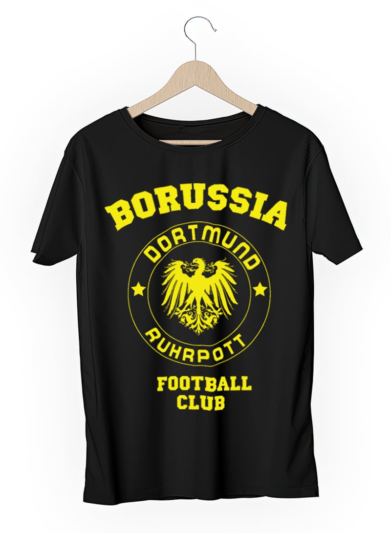 Fashion World Cotton T-shirt Printed with High-quality Dortmund club - Image 3