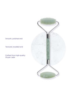 province apothecary Dual Action Jade Facial Roller  - Image 2