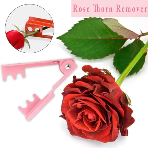FEICUIBEXI Rose Stripper Thorn Remover Tool 6Pcs Floral Thorn Remover Tool Set Florist Supplies - Image 3
