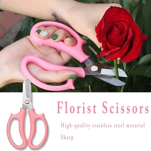 FEICUIBEXI Rose Stripper Thorn Remover Tool 6Pcs Floral Thorn Remover Tool Set Florist Supplies - Image 4