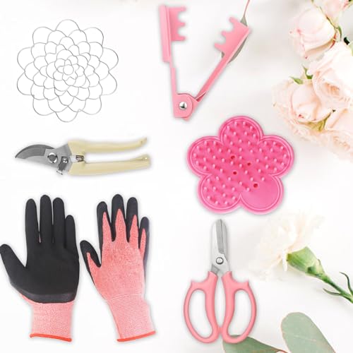 FEICUIBEXI Rose Stripper Thorn Remover Tool 6Pcs Floral Thorn Remover Tool Set Florist Supplies - Image 1