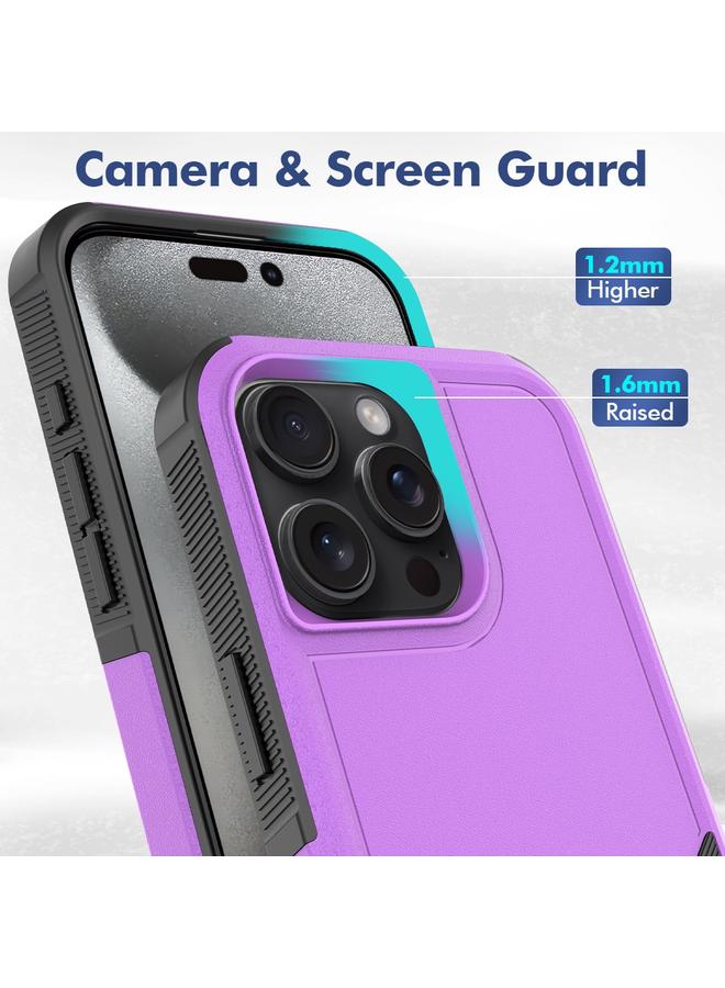 S-TOP Case For iPhone 16 Pro Max 2 in 1 PC + TPU Phone Case - Image 2