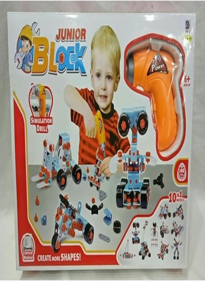 junior block 286 pcs 