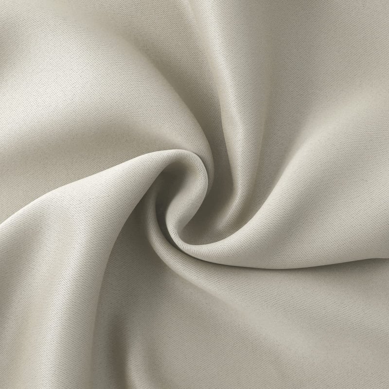 BGment الستائر القصيرة القصيرة للخلع 36 بوصة لطول العربة - قضيب الجيب معزول حراري معزول النافذة الصغيرة لحمام الطابق السفلي الإبل 2 لوحات 34 × 36 بوصة - Image 5