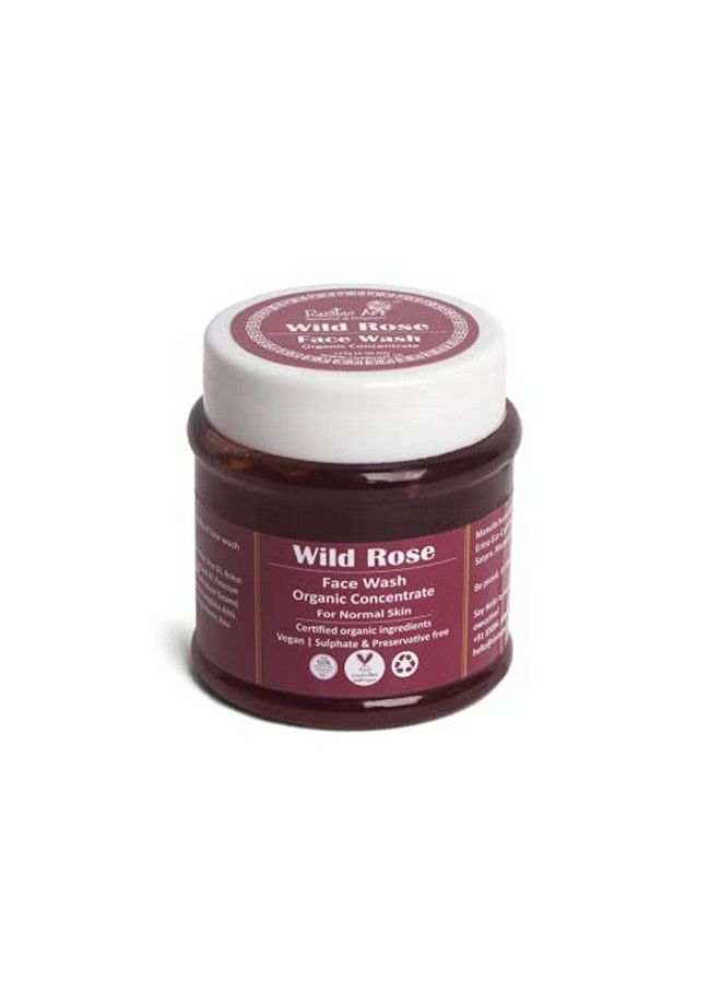 Rustic Art Organic Wild Rose Face Wash Concentrate 125G ; Normal To Dry Skin ; Enriched With Mango Butter - Image 2