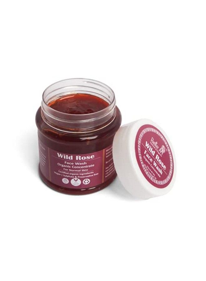 Rustic Art Organic Wild Rose Face Wash Concentrate 125G ; Normal To Dry Skin ; Enriched With Mango Butter - Image 3