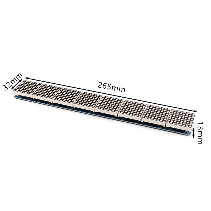 EC Buying MAX7219 Dot Matrix 8 in 1 Display Module for Arduino Microcontroller - Electronic SCM Control Drive LED - Image 5