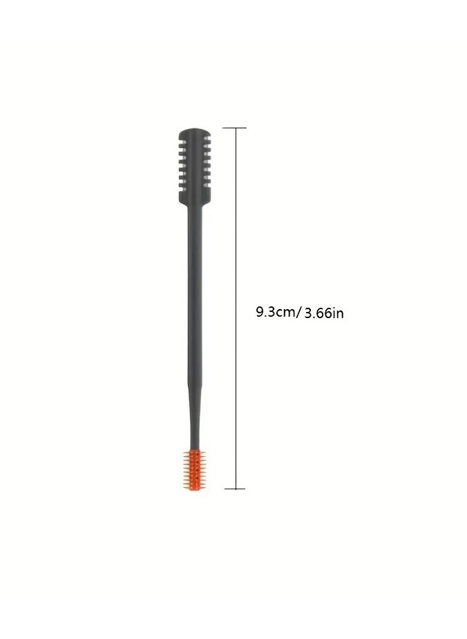 LANGMANNI 2pcs Abulun's 3rd Generation Misaligned Double-Sided Blade Nose Hair Trimmer: Battery-Free, Fragrance-Free, Stainless Steel Blade, Suitable for Beards and Mustaches  - Image 3