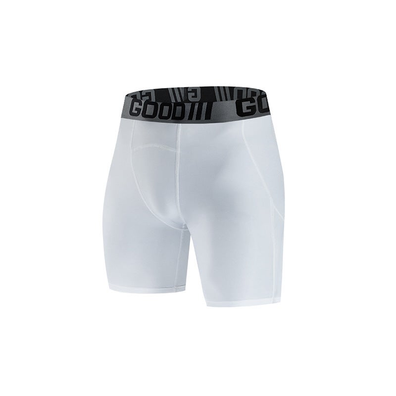 Sports Tight Shorts Men'S Fitness Running Stretch Basketball Football Base Training Compressed Pants Track And Field - Image 5