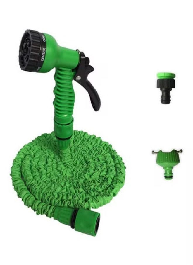 ACLIX Expandable Magic Flexible Garden Water Hose With Spray Gun Green  - Image 2