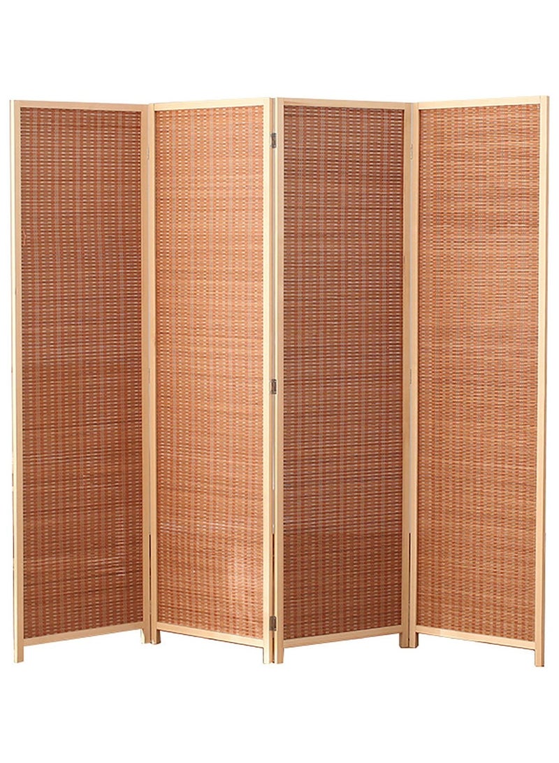 LINGWEI Room Devider Wooden Room Partition Multicolour  - Image 2