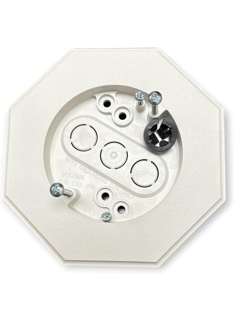 iMBAPrice iMBAPrice IMBA81311 Vinyl Siding Lamp Mounting Kit for 14inch or 516inch Outdoor Vertical Siding Lap with Builtin Electrical Box 1Pack  - Image 5