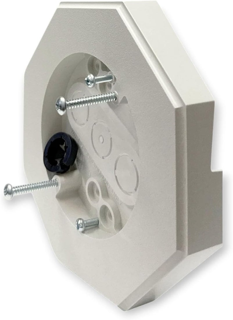 iMBAPrice iMBAPrice IMBA81311 Vinyl Siding Lamp Mounting Kit for 14inch or 516inch Outdoor Vertical Siding Lap with Builtin Electrical Box 1Pack  - Image 1