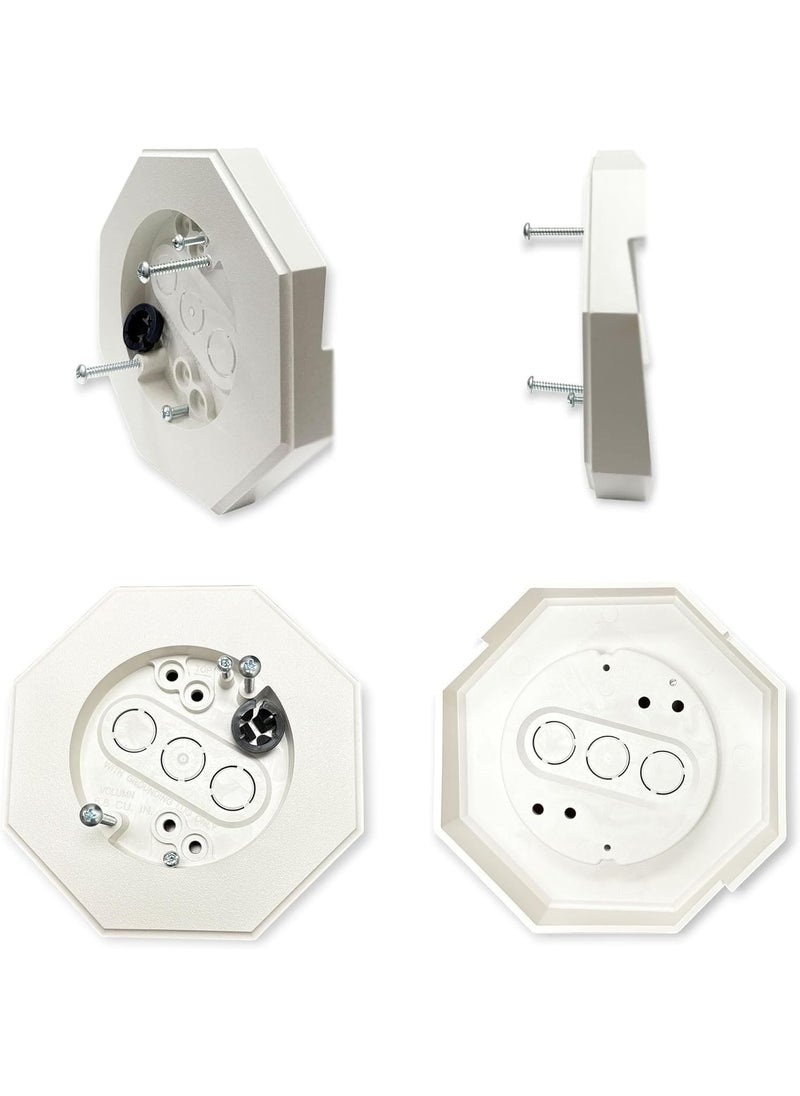 iMBAPrice iMBAPrice IMBA81311 Vinyl Siding Lamp Mounting Kit for 14inch or 516inch Outdoor Vertical Siding Lap with Builtin Electrical Box 1Pack  - Image 3