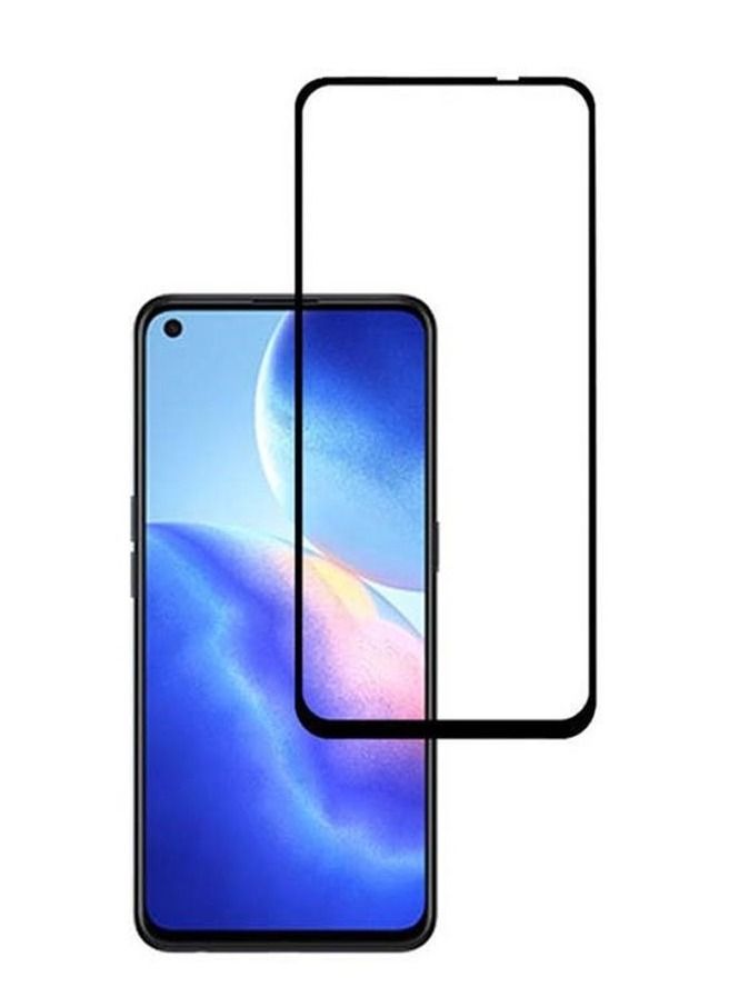 Tempered Glass Screen Protector For Oppo Reno 5Z - Black - Image 1