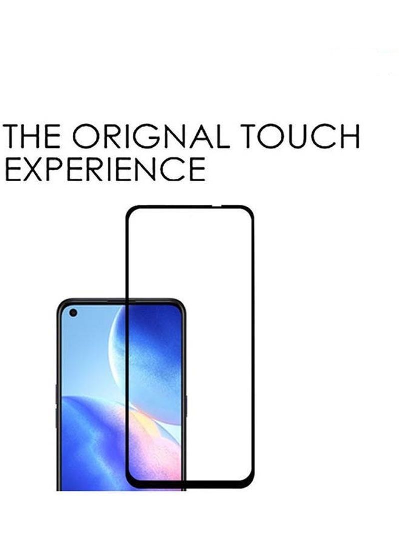 Tempered Glass Screen Protector For Oppo Reno 5Z - Black - Image 2