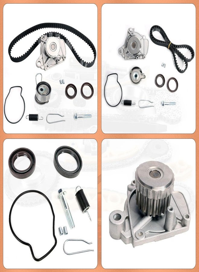 ISINSWIFT Timing Belt Kits With Water Pump Replacement for 2001-2005 Civic DX - Image 3