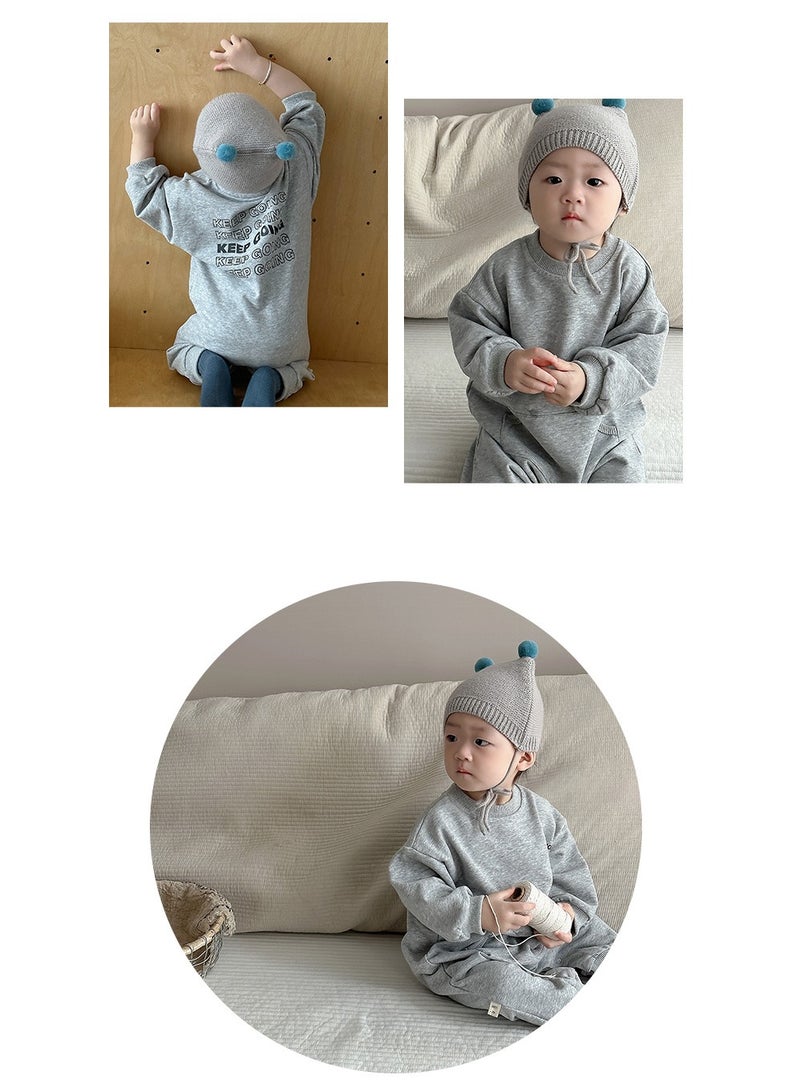Korean style baby autumn outing clothes  - Image 4