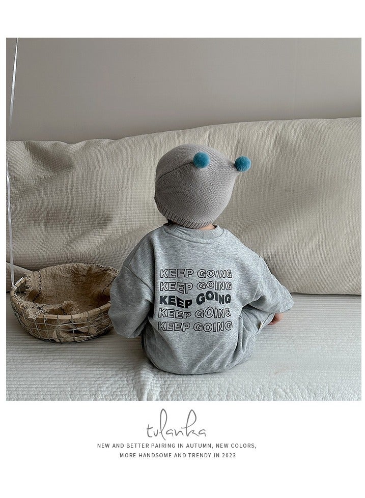 Korean style baby autumn outing clothes  - Image 2