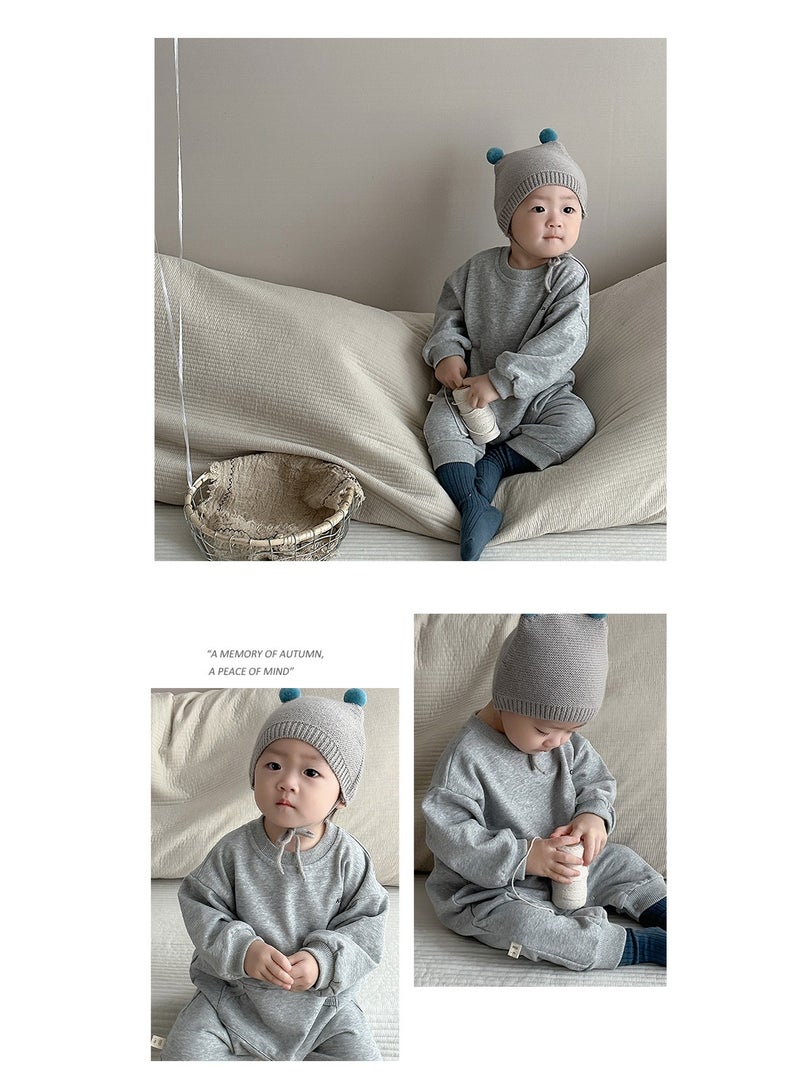 Korean style baby autumn outing clothes  - Image 5