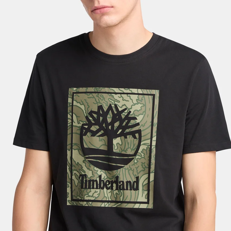 Timberland Men's Stack Camo T-Shirt