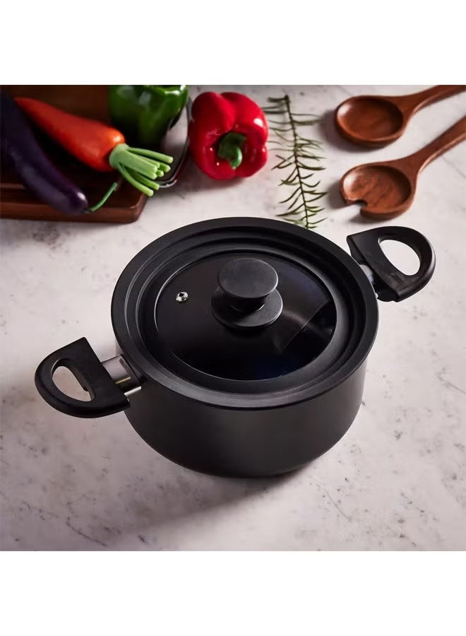 غطاء زجاجي قدور سيليكون متعدد المقاسات مزود بفتحات بخار للأواني 16 | 18| 20 | 22 | 24 | 26 سم - Image 2