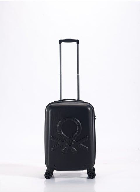 BNTA-202 20 Inch- Cabin Luggage with TSA Lock| Material- Acrylonitrile Butadiene Styrene| Adjustable Trolley Handle | Smooth Dual Wheels 360degree rotate| Black