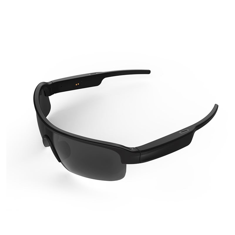 Smart Audio Glasses Black TR90 Material Lightweight Durable - UV400 TAC Polarized Lenses Wireless BT Music Glasses for Outdoor Cycling Hands-Free Calling - Image 3