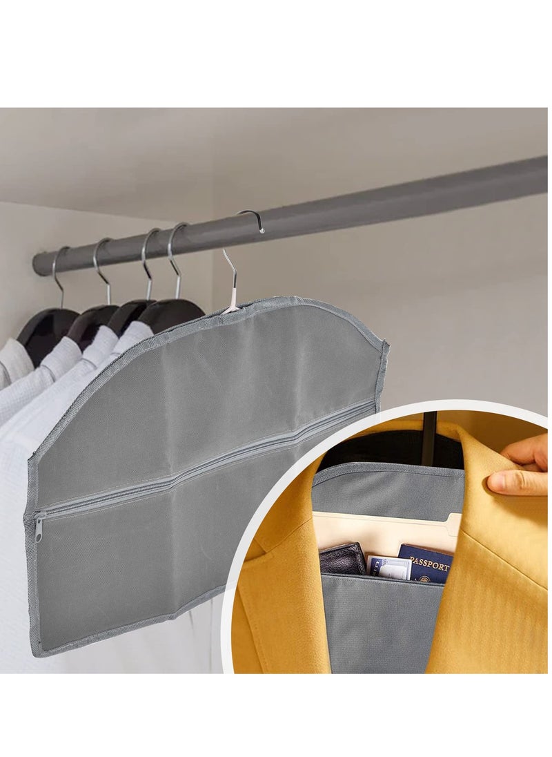 SYOSI - Hanger Diversion Safe with Hidden Zipper Pocket - ireproof Water-resistant Hidden Pocket Safe Large Capacity Secret Compartment for Organizing Wardrobe For Home Or Travel Black - Image 1