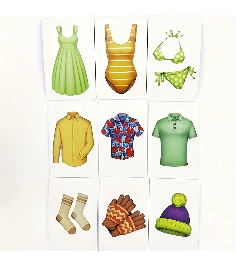 Fast Paced Clothing Layering Card Game Stylish Party Board Game For 2 To 8 Players Portable Travel Game With Color Coded Outfits For Family Valentine Carnival Mardi Gras Easter Wedding - Image 4