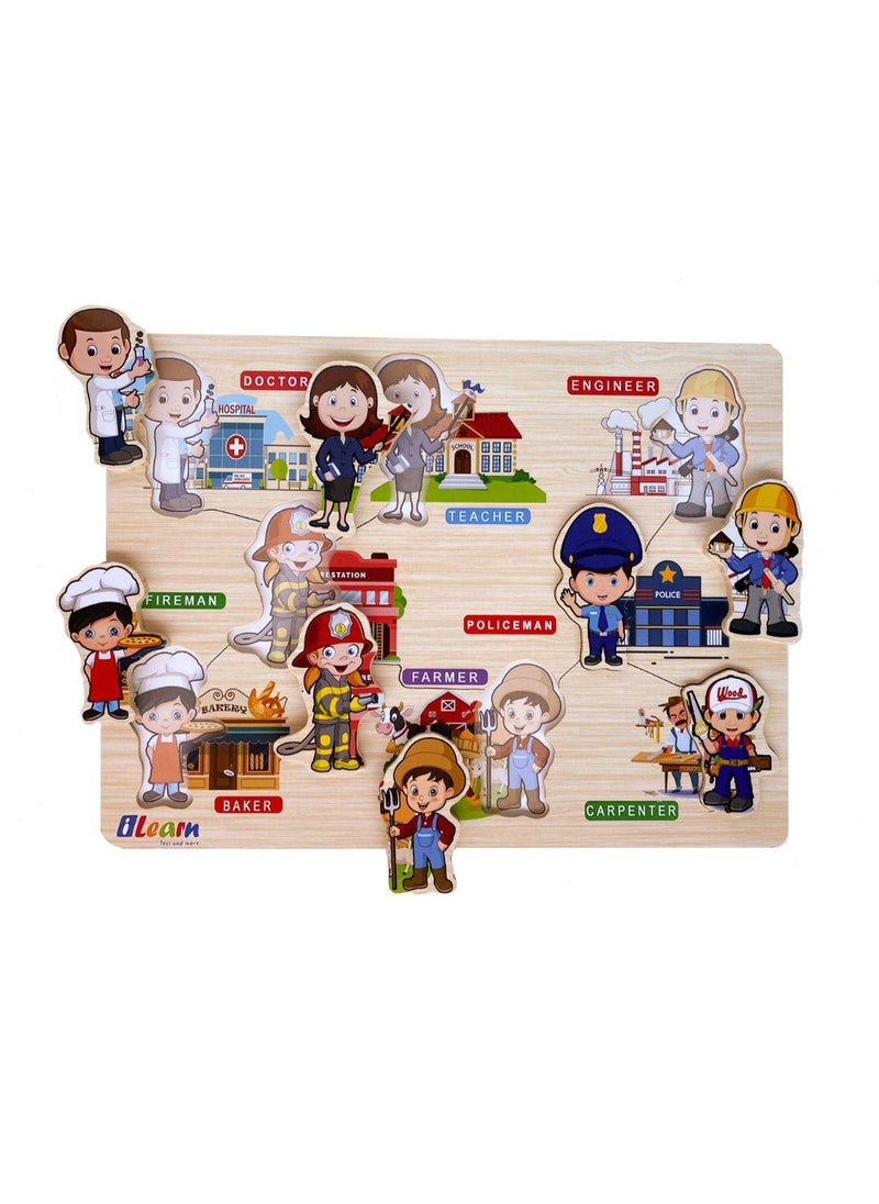 iLearn Jops wooden puzzle  - Image 1