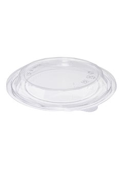 Restaurantware Restaurantware-LIDS ONLY: Basic Nature To Go Container Lids, 500 Plastic Cup Lids - Pair With 12- And 16-Ounce Containers, Plastic Lids, Clear PLA Plastic Takeaway Cup Lids, For Takeaway Orders  - Image 1