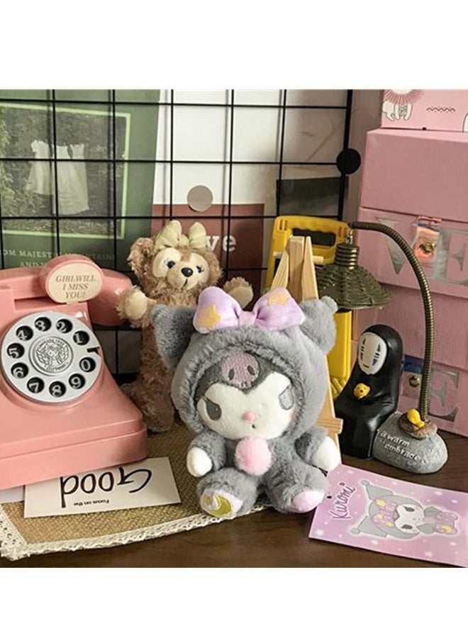 Plush Keychain, 5 in Plush Toy Doll,  Sanrio Plush Keychain Stuffed Animal Toys Anime Pendant Doll Accessories, Pendant Toy Girls Gift - Image 1