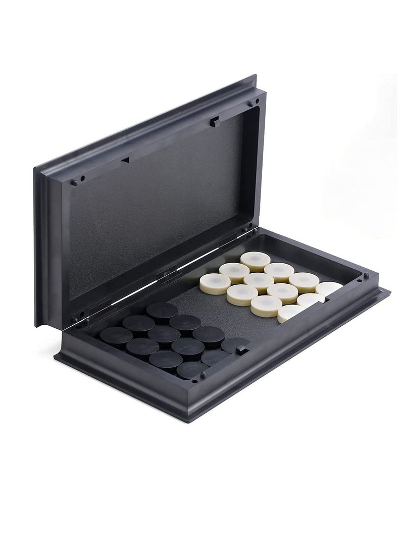 UB Magnetic Travel Checkers Board Game Set with Folding Board Family Educational Toys for Kids and Adults - Image 4