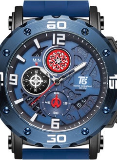 T5 T5 Men's Chronograph Silicone strap Watch  - Image 4
